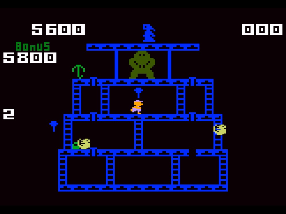 Gameplay of Donkey Kong for Intellivision